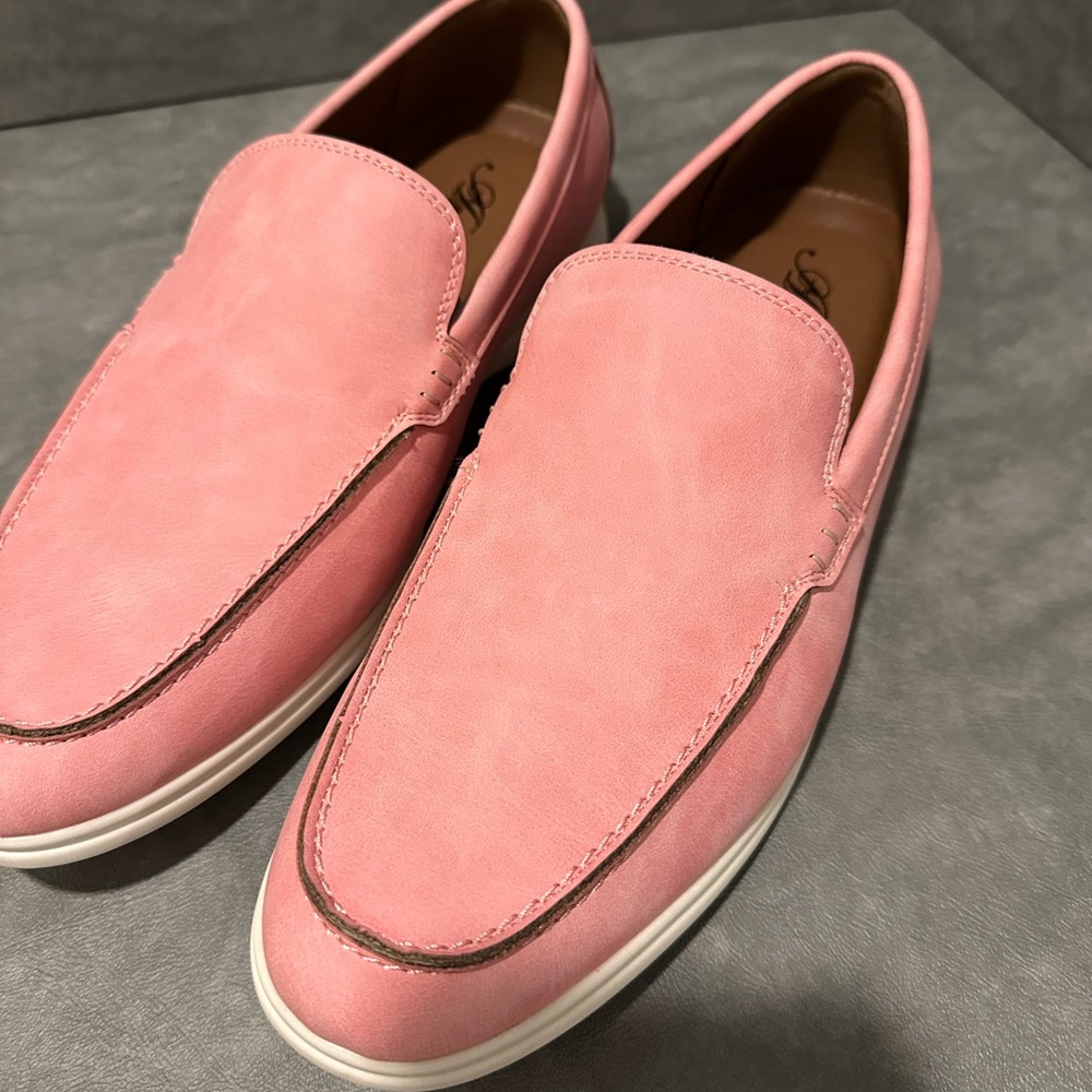 Amali Pink Slip-On Loafers NWT Size 10 - Picture 2 of 7